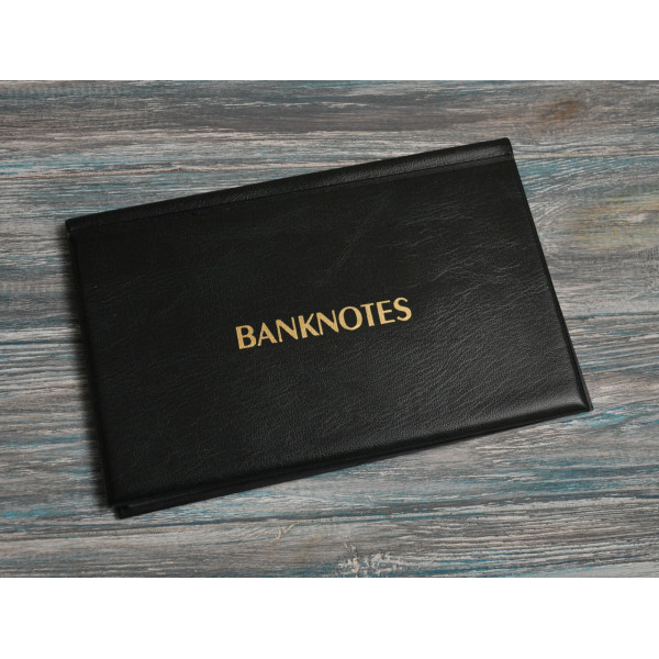 Альбом на бони кишеньковий BANKNOTES (XXL) 215х145 - 20 листів