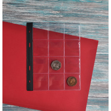 Лист для монет Schulz MM 165х210 - 3х4 Тип 12 (50*50)