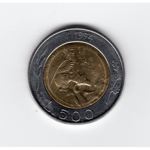 Сан-Марино 500 лір, 1994