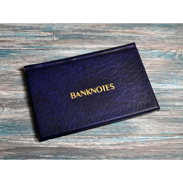 Альбом на бони кишеньковий BANKNOTES (XXL) 215х145 - 20 листів
