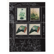 Північна Корея. 1979. Дюрер. Albrecht Dürer. живопис. блок