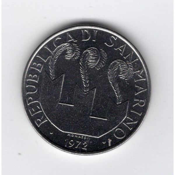 Сан-Марино 50 лір, 1972