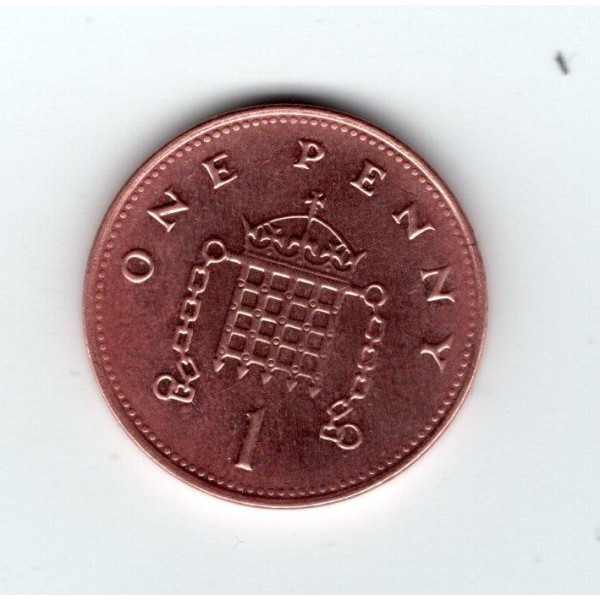 Велика Британія 1 пенні, 2000