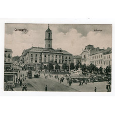 Листівка. Чернівці. Ратуша. Leon Konig 1931. № 10
