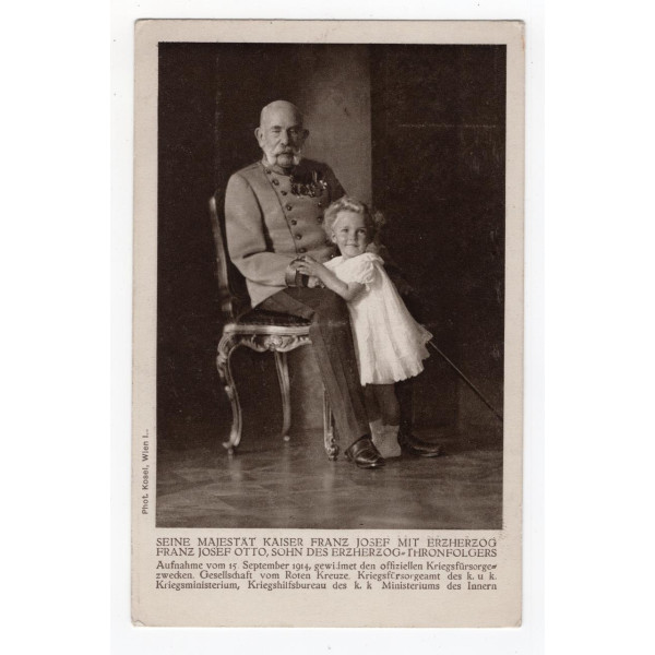 Листівка Franz Josef - 1914 GGJ