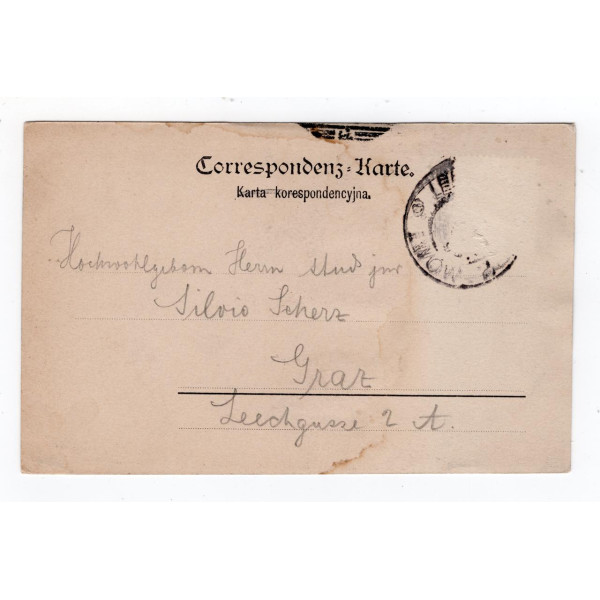 Листівка. Львів. Загальний вид. 6871 g R. & J. D. - 1898