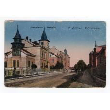 Листівка. Станиславів. вул.Баторого Stanisławów Stanislau (Івано-Франківськ) SMP 1918