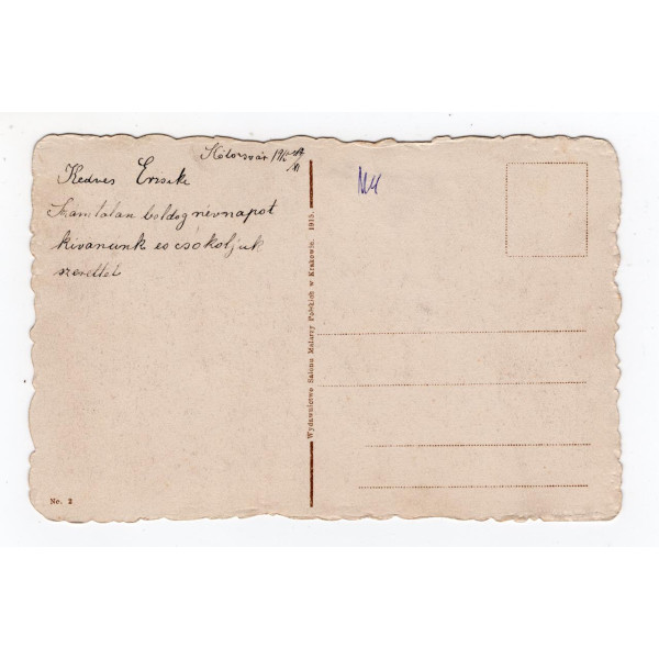 Листівка. Львів. пам'ятник Міцкевичу. SMP 1915 № 2