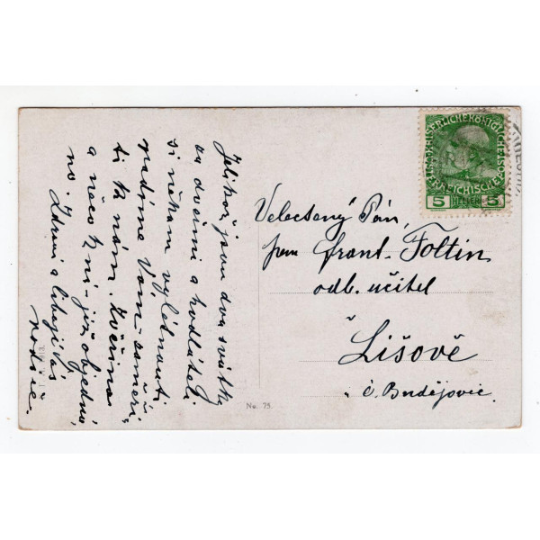 Листівка. Пстрак. в сутінках  Г. Г. Л. 1913 № 75
