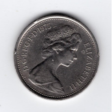 Велика Британія 5 нових пенсів, 1975
