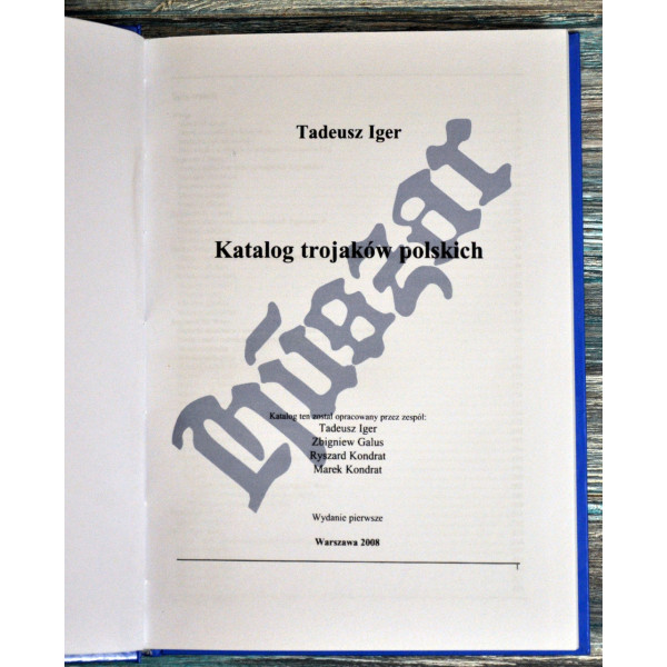 Каталог. Монети Польщі. Каталог польських трояків. Тадеуш Ігер (2008)