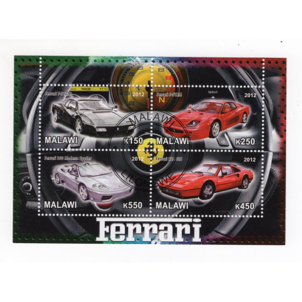Малаві 2012, Транспорт. Автомобілі. Ferrari (1) марки