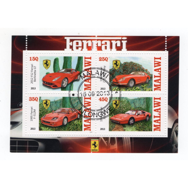 Малаві 2013, Транспорт. Автомобілі. Ferrari (1) марки