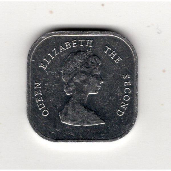 Східні Карибські Штати 2 центи, 2000