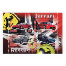 Чад 2012 Транспорт. автомобілі. Ferrari