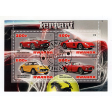Руанда 2013, транспорт. автомобілі. Ferrari