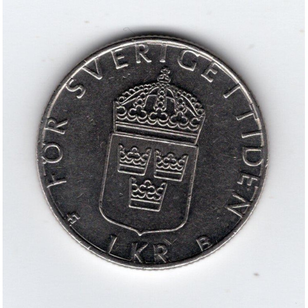 Швеція 1 крона, 1998