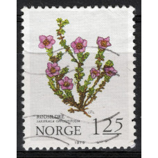 Норвегія 1976 -1.25Kr - Гірські квіти Saxifraga oppositifolia # 824