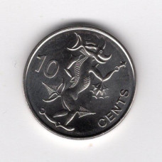 Соломонові острови 10 центів, 2012