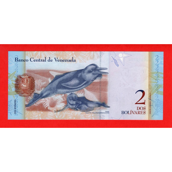 Венесуела 2 болівара 2012 UNC