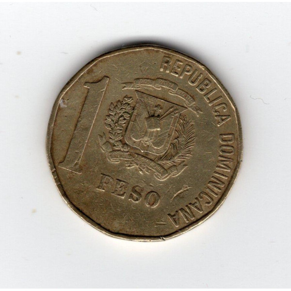 Домініканська Республіка 1 песо, 1993