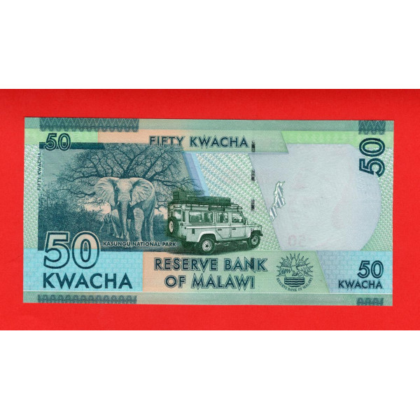 Малаві 2016, 50 квача UNC  P-64с